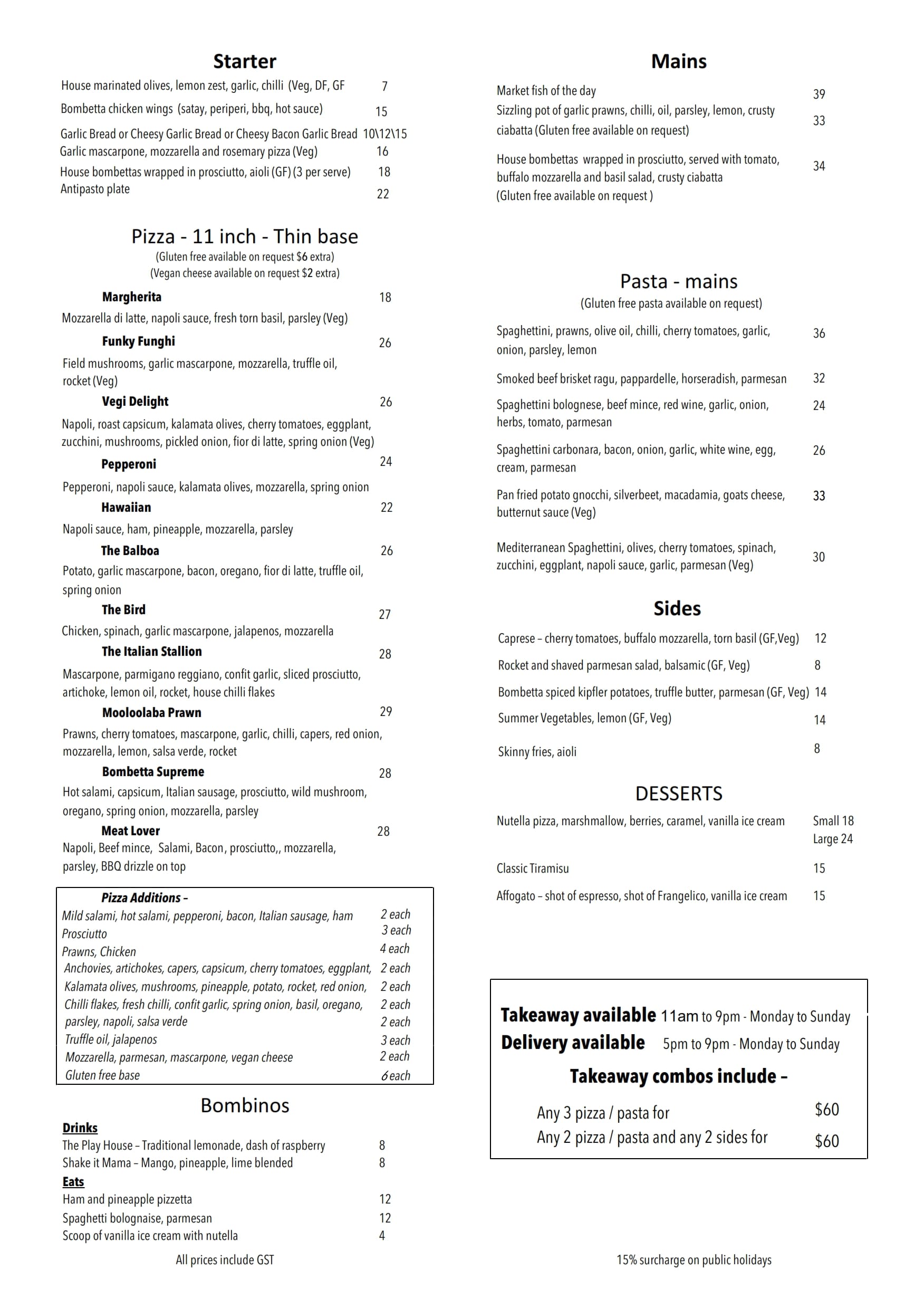 Food & Drinks Menu Pdf 001